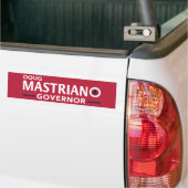 Mastriano for Governor Bumper Sticker - Red (On Truck)