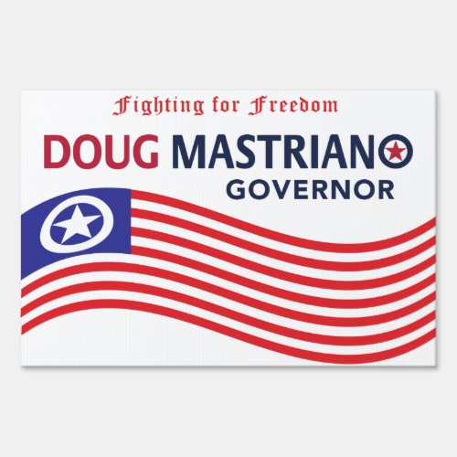 Mastriano for Governor Yard Sign