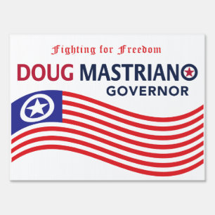 Mastriano for Governor Yard Sign Double-Sided Med