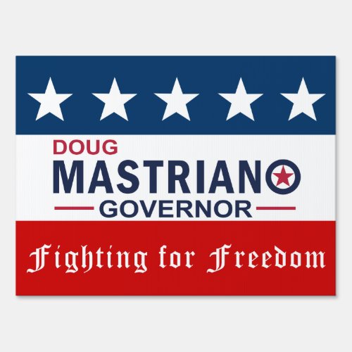 Mastriano for Governor Yard Sign Double_Sided Med