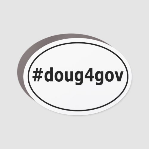 Mastriano Hashtag Doug4Gov Car Magnet