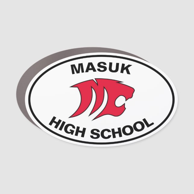 Masuk High School Car Magnet (Front)