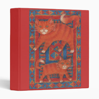 Mat Cats binder red
