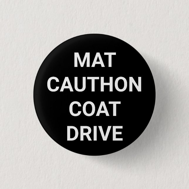Mat Cauthon  - The Wheel of Time Button (Front)