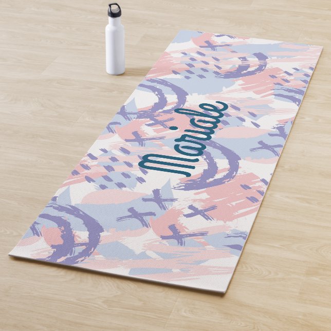 Mat yoga Lila colors (In Situ)