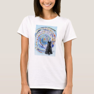 "Mata Art" Women's T-Shirt with Logos on Back