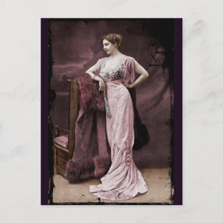 Mata Hari at the Theatre Postcard