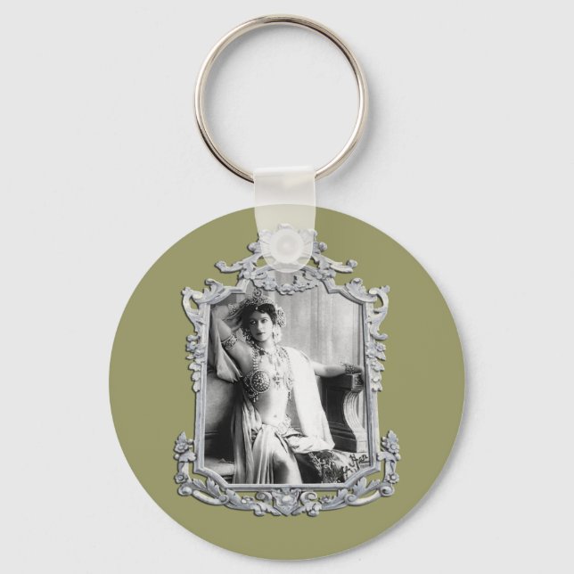 Mata Hari Keychain (Front)