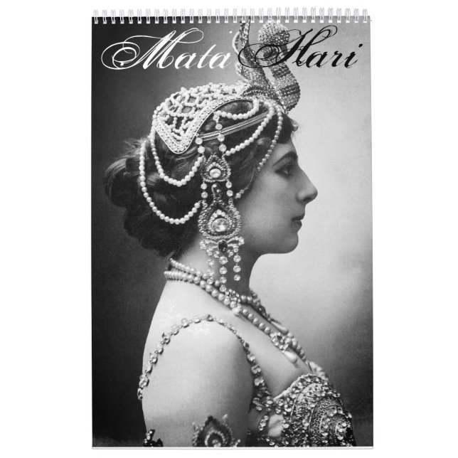 Mata Hari - Vintage Calendar (Cover)