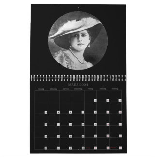 Mata Hari - Vintage Calendar