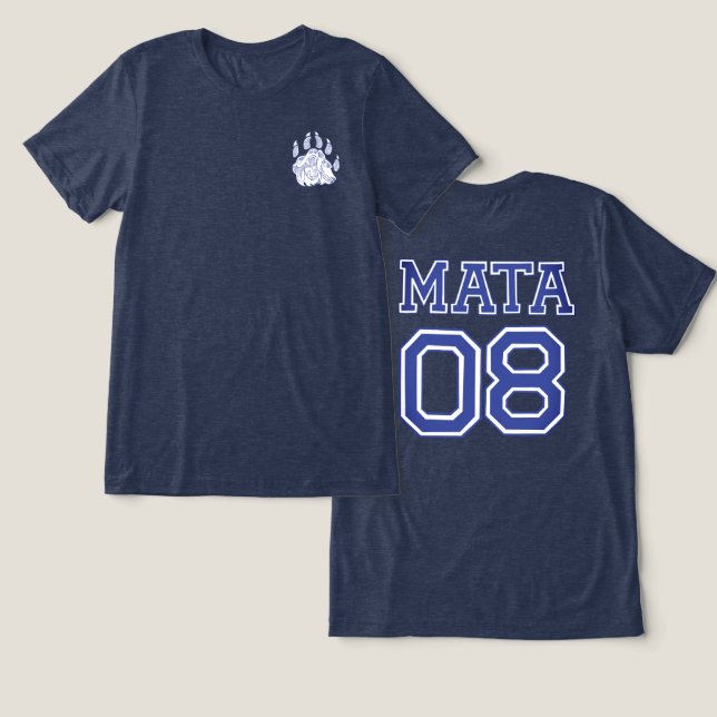 Mata Tri-Blend Shirt (Design Front & Back)