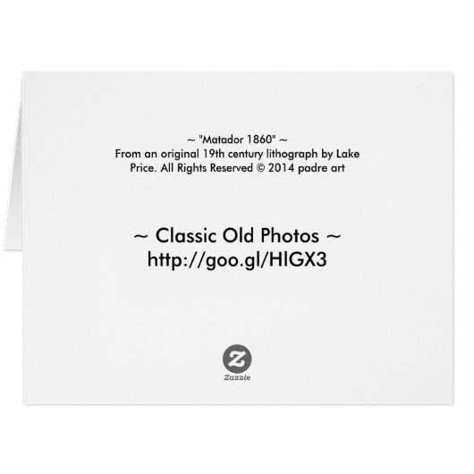 Matador 1860 (Back Horizontal)