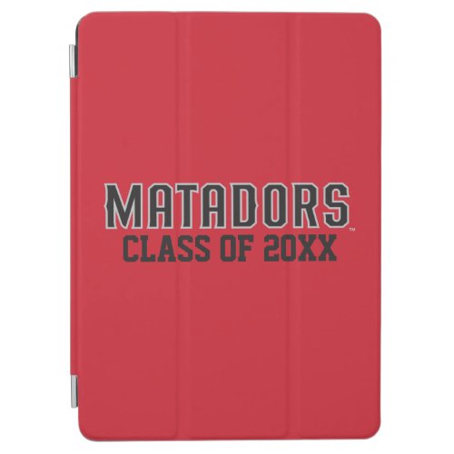 Matadors with Class Year _ Gray Outline iPad Air Cover