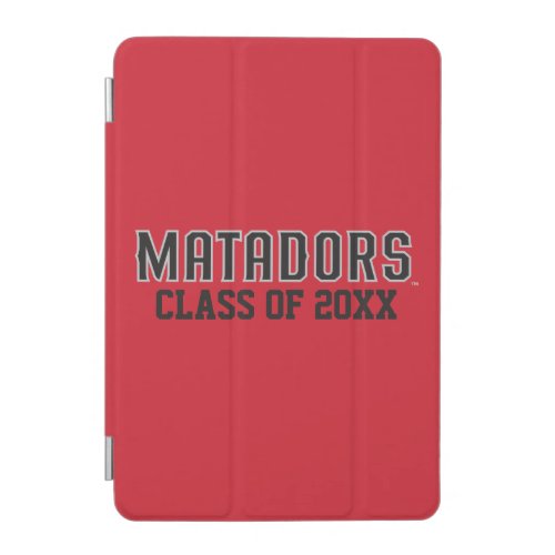 Matadors with Class Year _ Gray Outline iPad Mini Cover