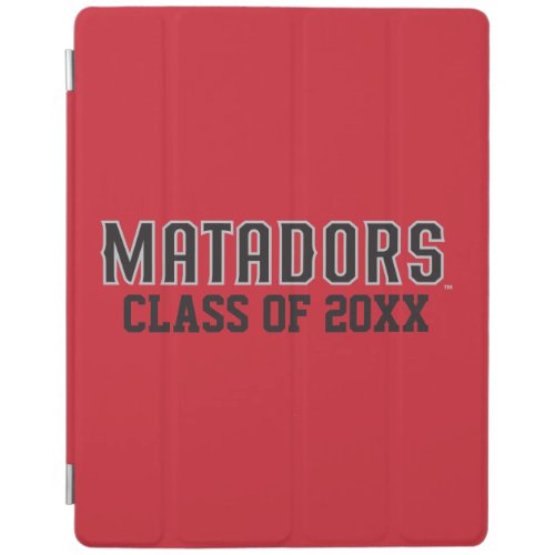 Matadors with Class Year _ Gray Outline iPad Smart Cover