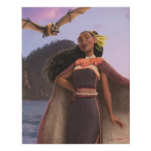 Matangi and Peka Faux Canvas Print