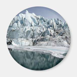 Matanuska Glacier Mouth Alaska Magnet