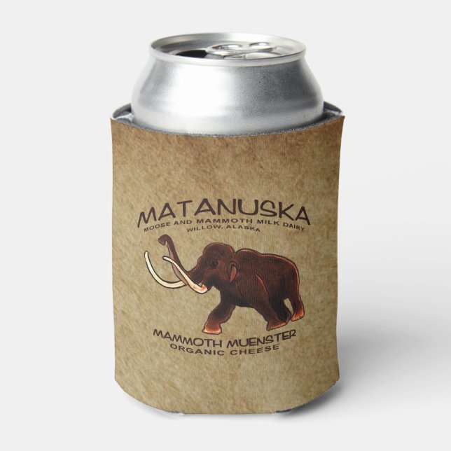 Matanuska Mammoth Muenster Cheese Can Cooler (Can Front)