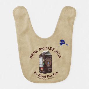 Matanuska Moose Milk Baby Bib
