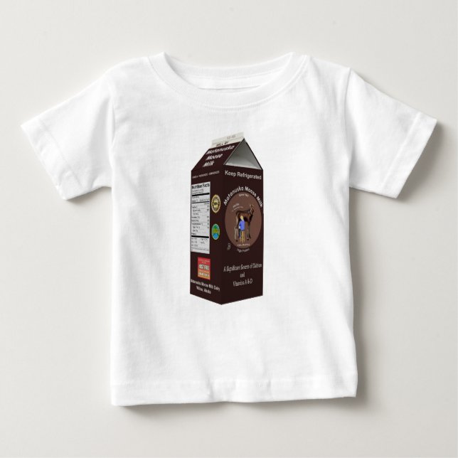 Matanuska Moose Milk Baby T-Shirt (Front)