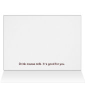 Matanuska Moose Milk Cards (Inside Horizontal (Top))