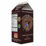 Matanuska Moose Milk Carton Statuette<br><div class="desc">A milk carton from world famous and entirely mythical Matanuska Moose Milk dairy farm in Willow Alaska; not too far from Anchorage. The company's logo on the carton image features a milkmaid hand milking Matilda, the farm's first dairy moose. Drink Moose Milk, It's Good For You! Believe it or not...</div>