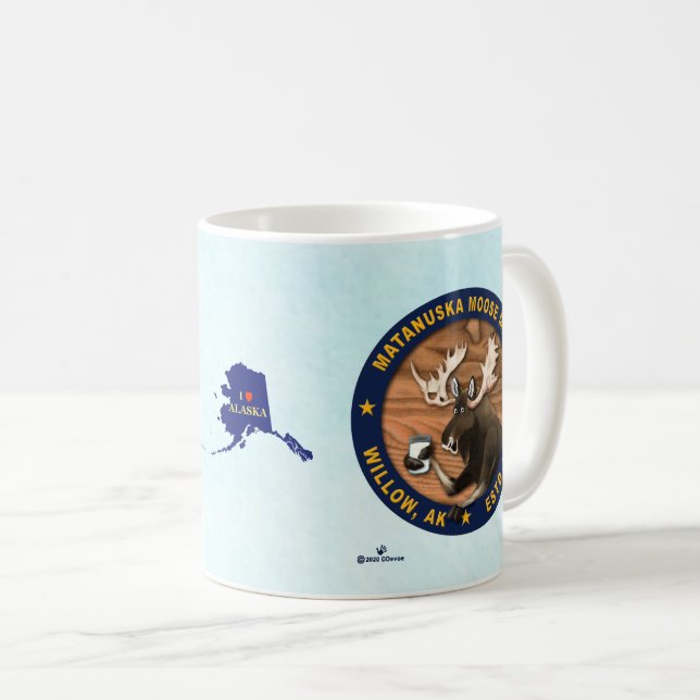 Matanuska Moose Milk Coffee Mug (Front Right)
