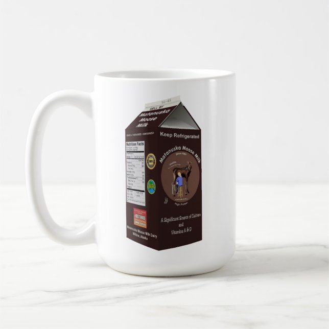 Matanuska Moose Milk Coffee Mug (Left)