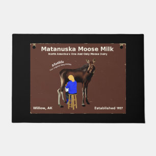 Matanuska Moose Milk Doormat