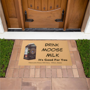 Matanuska Moose Milk Doormat