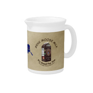 Matanuska Moose Milk Drink Pitcher