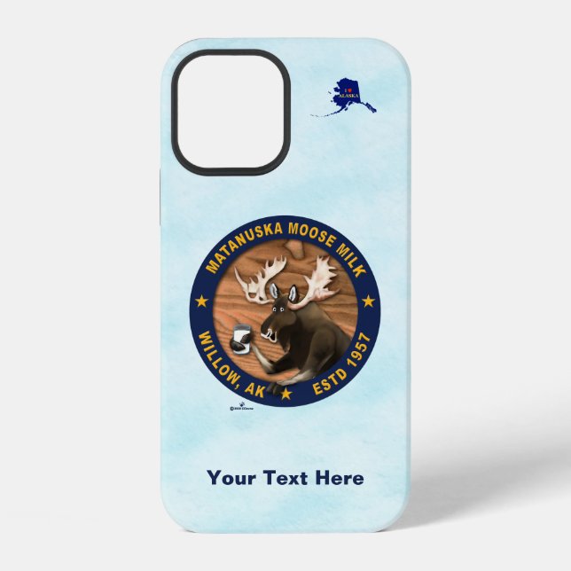 Matanuska Moose Milk Iphone Case (Back)