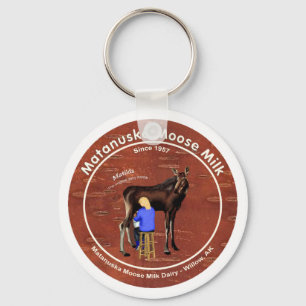 Matanuska Moose Milk Keychain