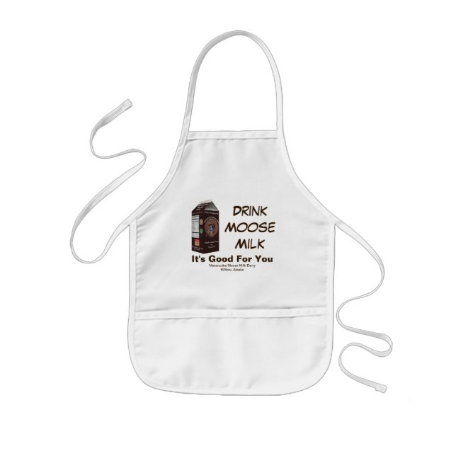 Matanuska Moose Milk Kids' Apron (Front)