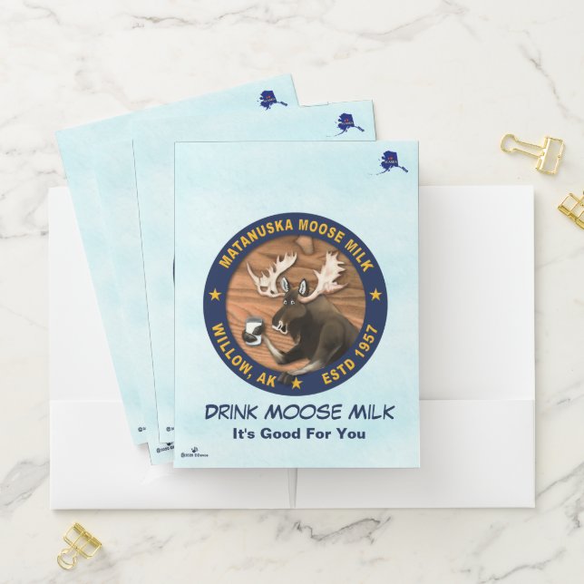 Matanuska Moose Milk Pocket Folder (In Situ)