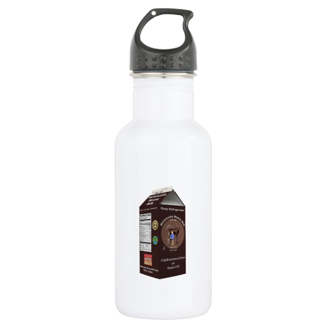 Matanuska Moose Milk Stainless Steel Water Bottle (Front)