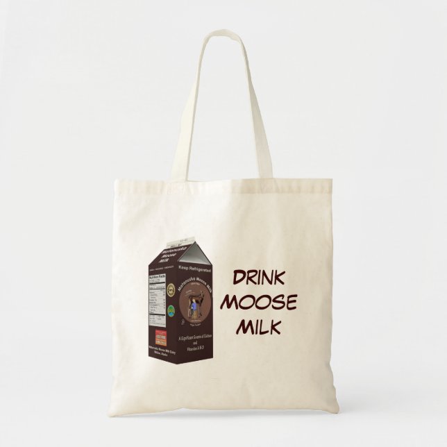 Matanuska Moose Milk Tote Bag (Front)