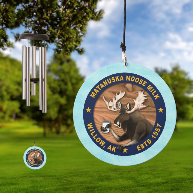 Matanuska Moose Milk Wind Chime (Outdoor)