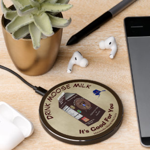 Matanuska Moose Milk Wireless Charger