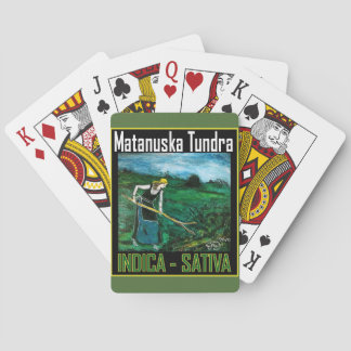 MATANUSKA TUNDRA INDICA SATIVA POKER CARDS