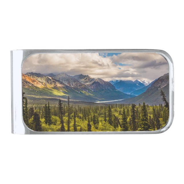 Matanuska valley, southcentral Alaska #2 Silver Finish Money Clip (Front)