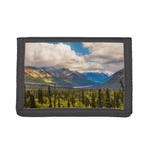 Matanuska valley, southcentral Alaska #2 Tri-fold Wallet