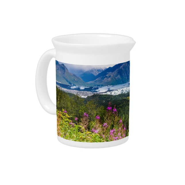 Matanuska Valley, Southcentral Alaska Beverage Pitcher (Left)