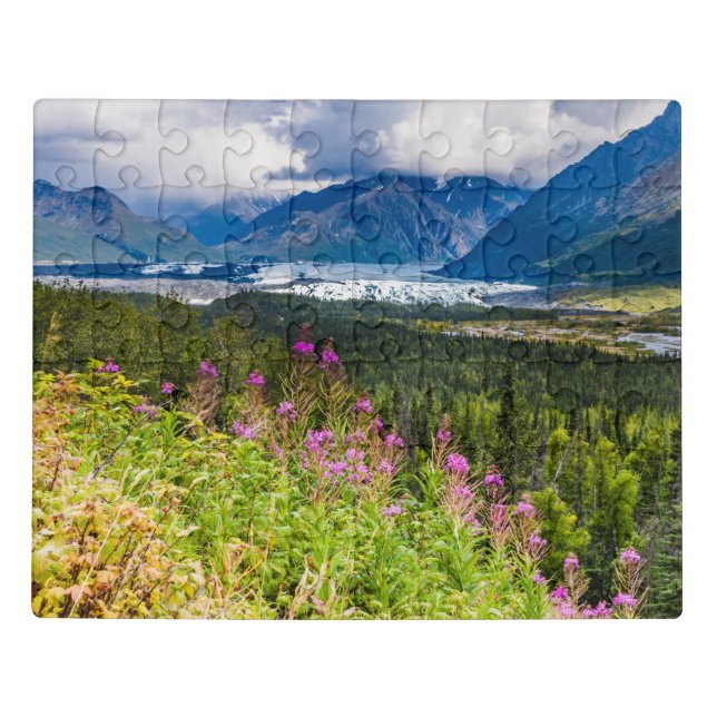 Matanuska Valley, Southcentral Alaska Jigsaw Puzzle (Puzzle Horizontal)