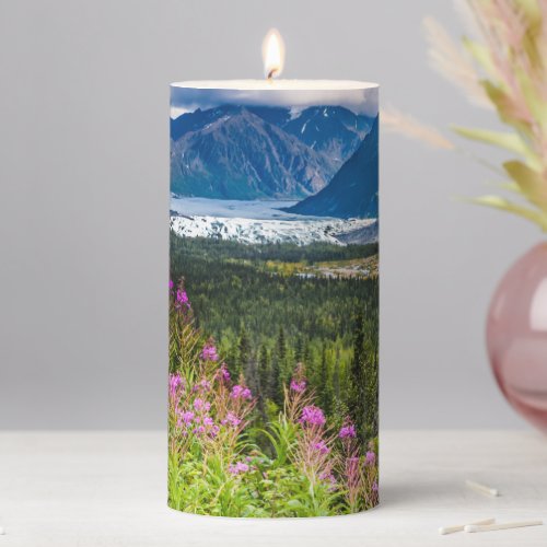Matanuska Valley Southcentral Alaska Pillar Candle