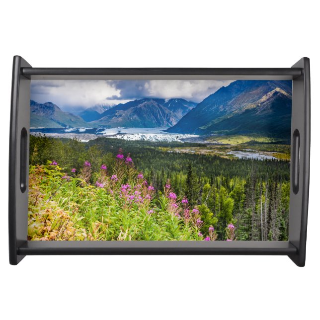 Matanuska Valley, Southcentral Alaska Serving Tray (Front)