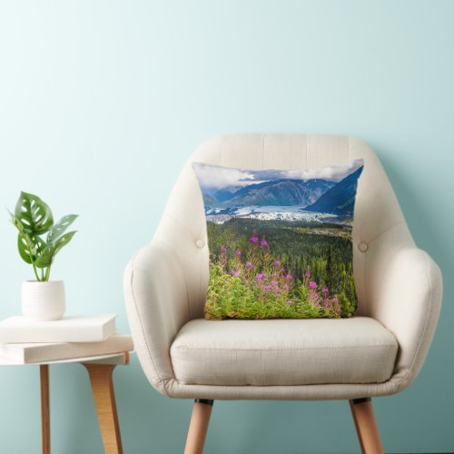 Matanuska Valley Southcentral Alaska Throw Pillow