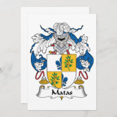 Matas Family Crest (Front/Back)