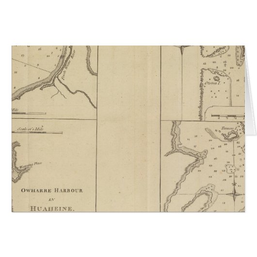 Matavia Bay, Otaheite, Tahiti Cards (Front Horizontal)