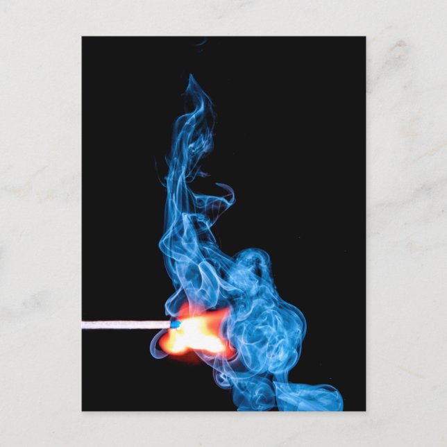 match-359970 match sticks smoke ignite fire lighte postcard (Front)